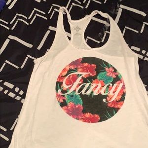 White tank top